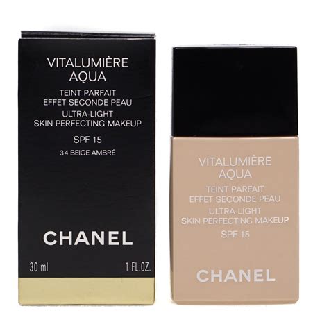 chanel beige ambre 64|CHANEL Vitalumière Aqua Ultra.